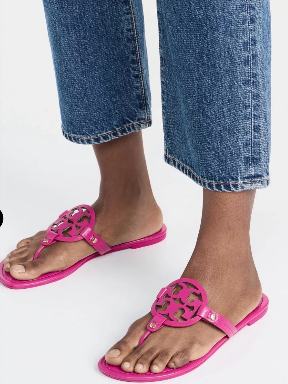 Tory Burch Miller Sandals in Fuchsia